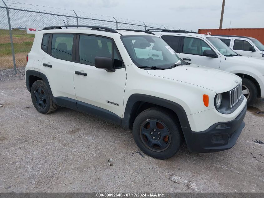 2017 JEEP RENEGADE SPORT FWD