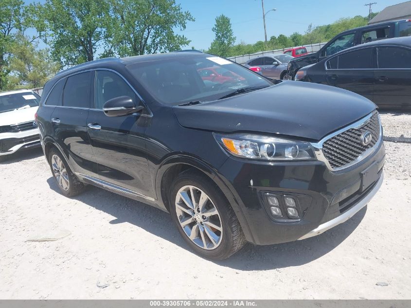 2016 KIA SORENTO 3.3L SXL