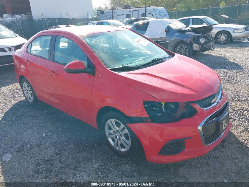 2017 CHEVROLET SONIC LS AUTO