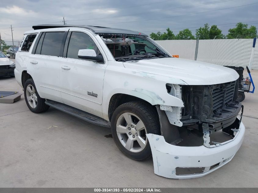 2020 CHEVROLET TAHOE 2WD LT