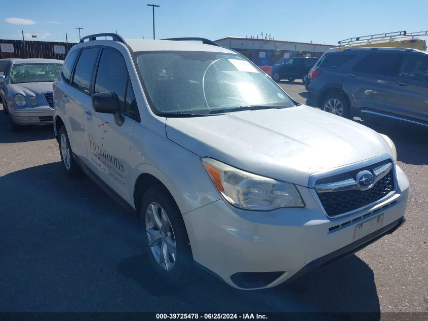 2015 SUBARU FORESTER 2.5I