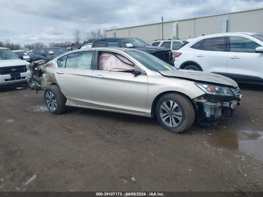 2015 HONDA ACCORD LX