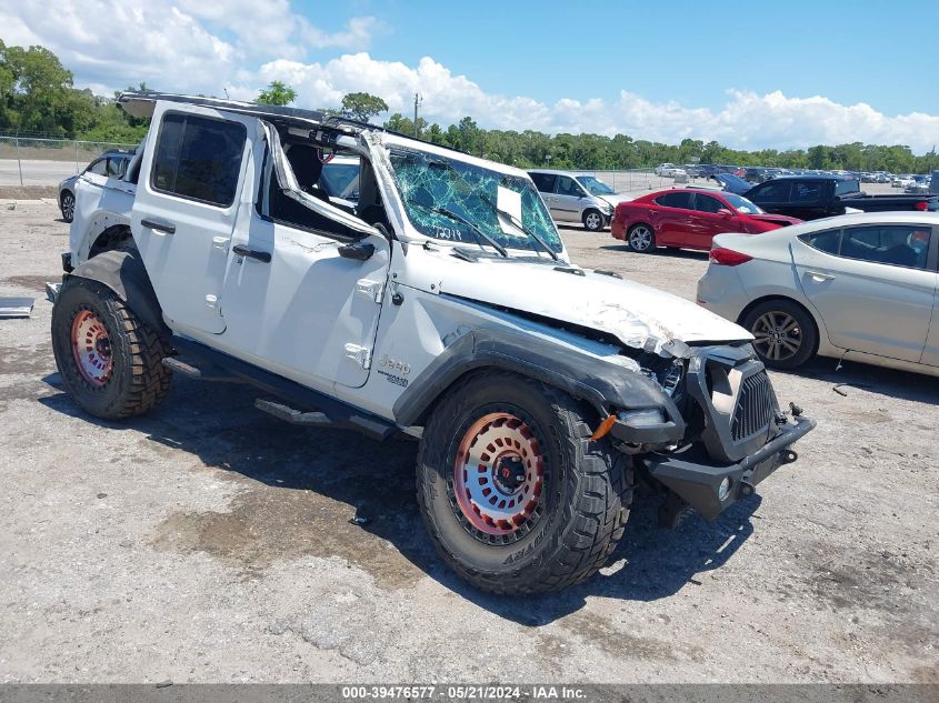 2019 JEEP WRANGLER UNLIMITED SPORT S 4X4