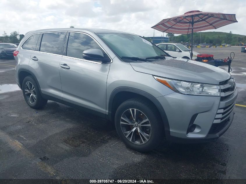 2019 TOYOTA HIGHLANDER LE/LE PLUS