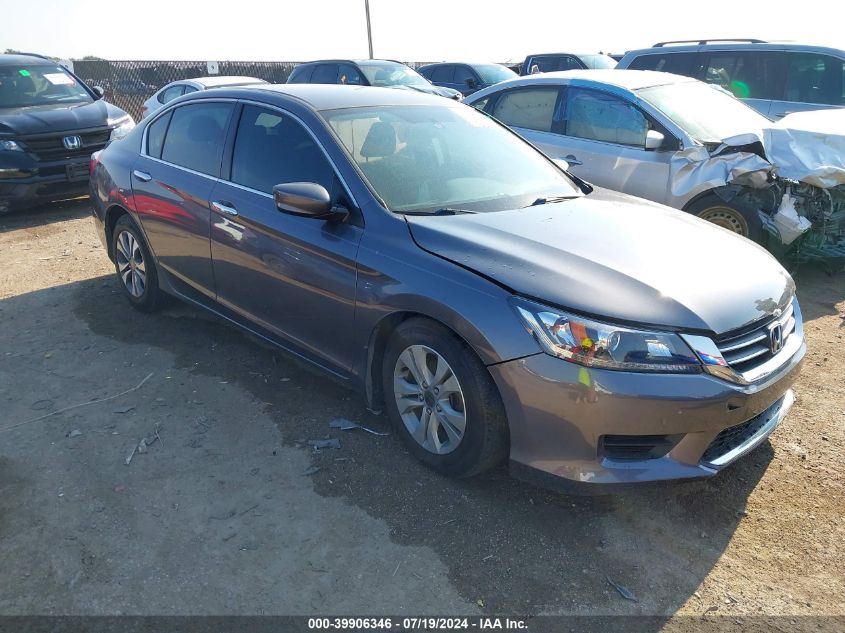 2014 HONDA ACCORD LX