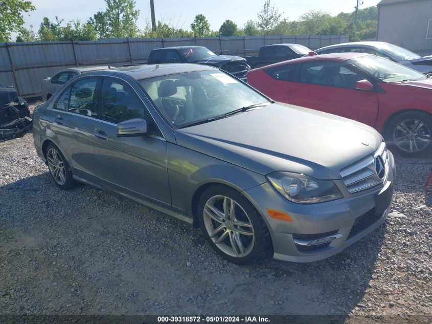 2013 MERCEDES-BENZ C 300 LUXURY 4MATIC/SPORT 4MATIC