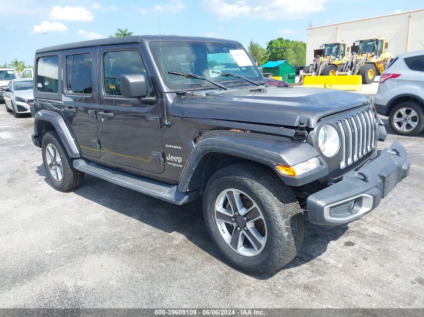 2019 JEEP WRANGLER UNLIMITED SAHARA 4X4