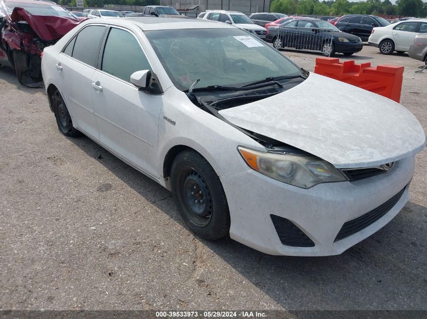 2012 TOYOTA CAMRY HYBRID XLE