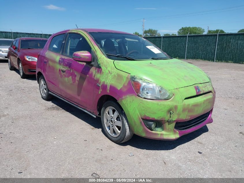 2015 MITSUBISHI MIRAGE ES