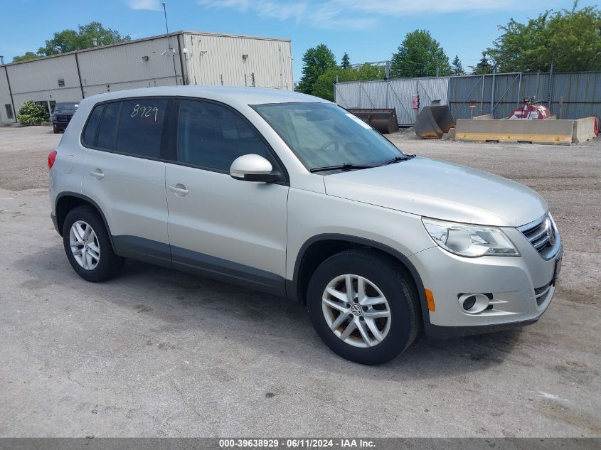 2011 VOLKSWAGEN TIGUAN S