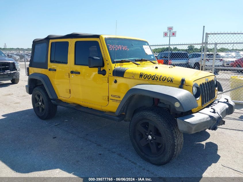 2015 JEEP WRANGLER UNLIMITED SPORT