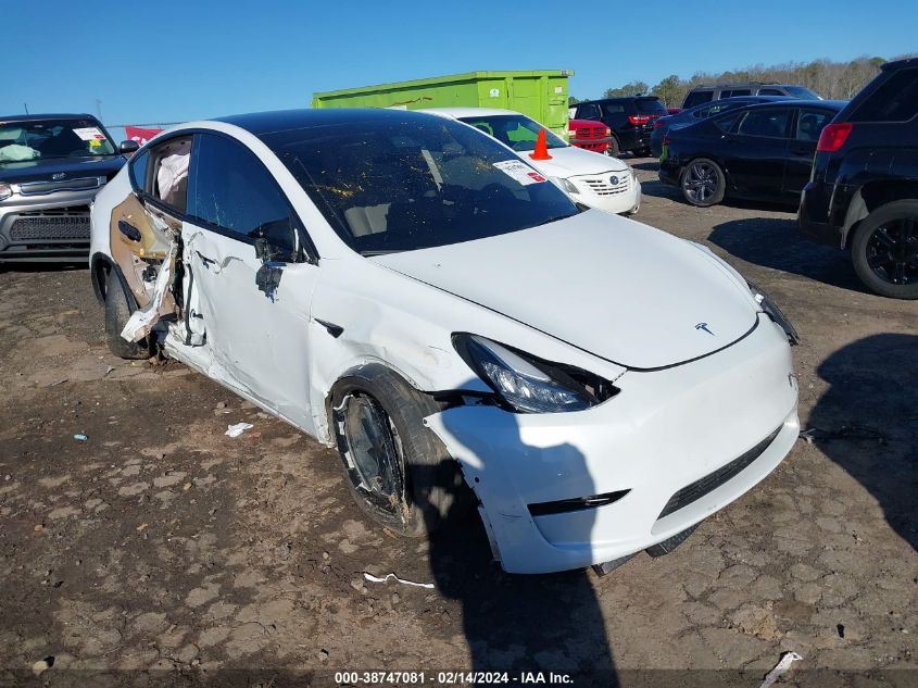 2022 TESLA MODEL Y LONG RANGE DUAL MOTOR ALL-WHEEL DRIVE