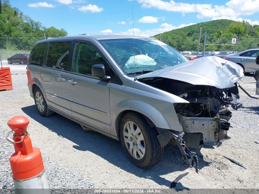 2016 DODGE GRAND CARAVAN SE