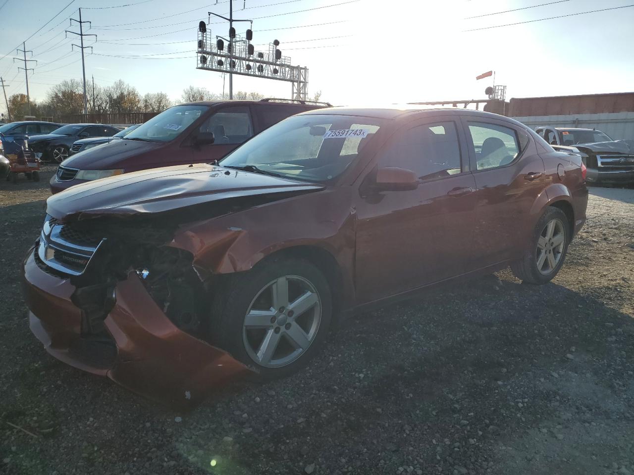 2012 DODGE AVENGER SXT