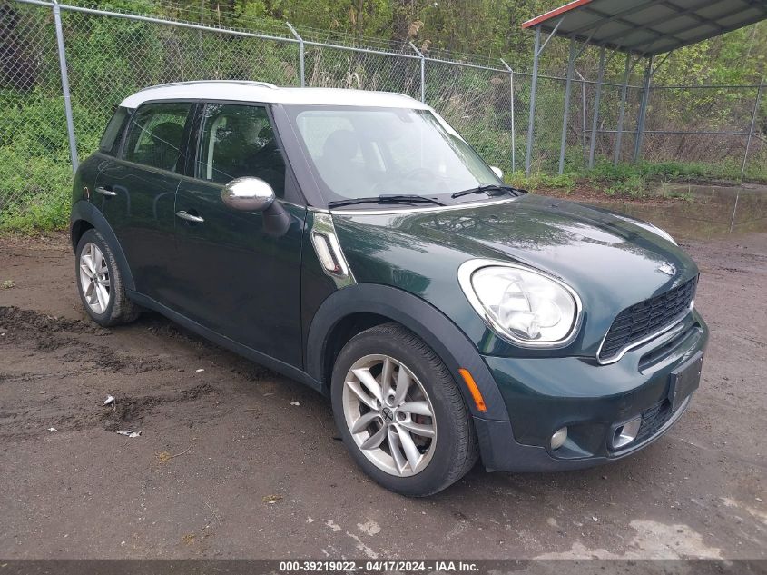 2011 MINI COOPER S COUNTRYMAN