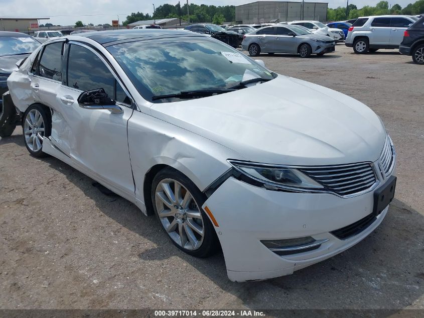 2016 LINCOLN MKZ