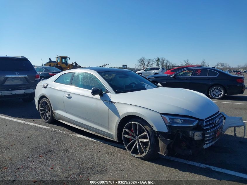 2018 AUDI S5 3.0T PREMIUM PLUS