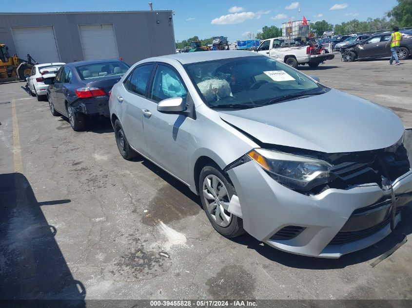 2016 TOYOTA COROLLA LE