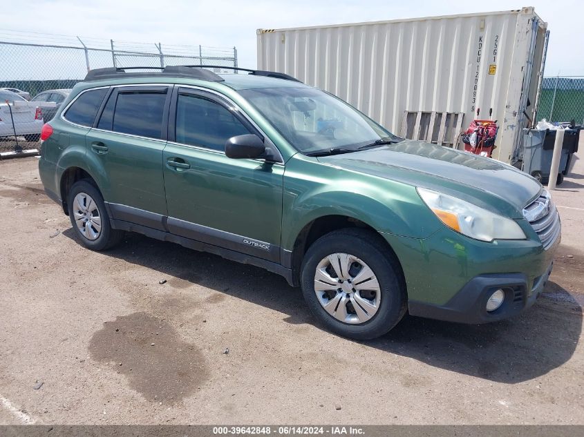 2013 SUBARU OUTBACK 2.5I