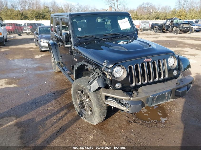 2017 JEEP WRANGLER UNLIMITED 75TH ANNIVERSARY EDITION 4X4