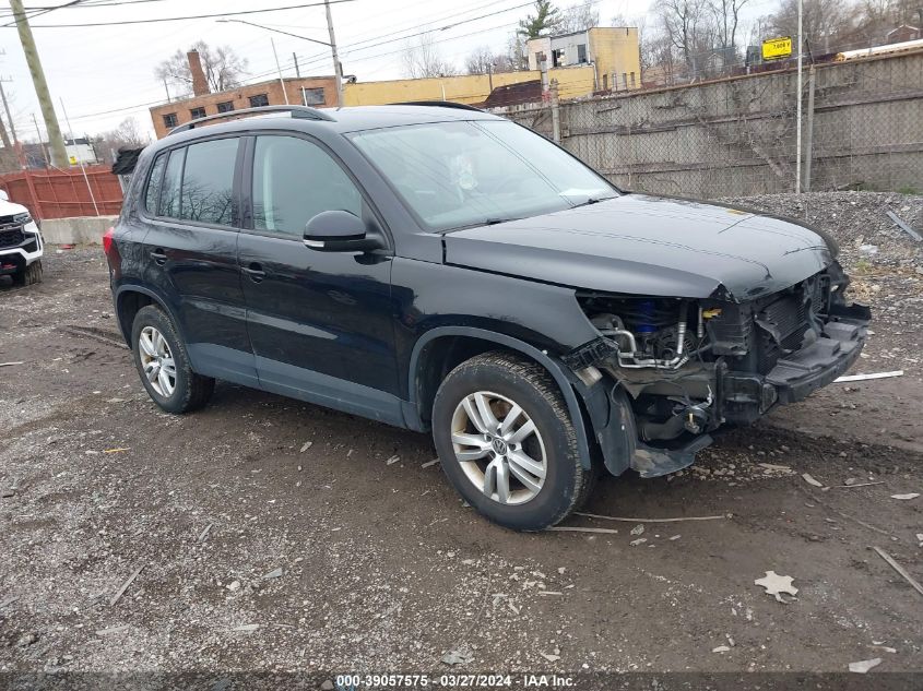 2016 VOLKSWAGEN TIGUAN S