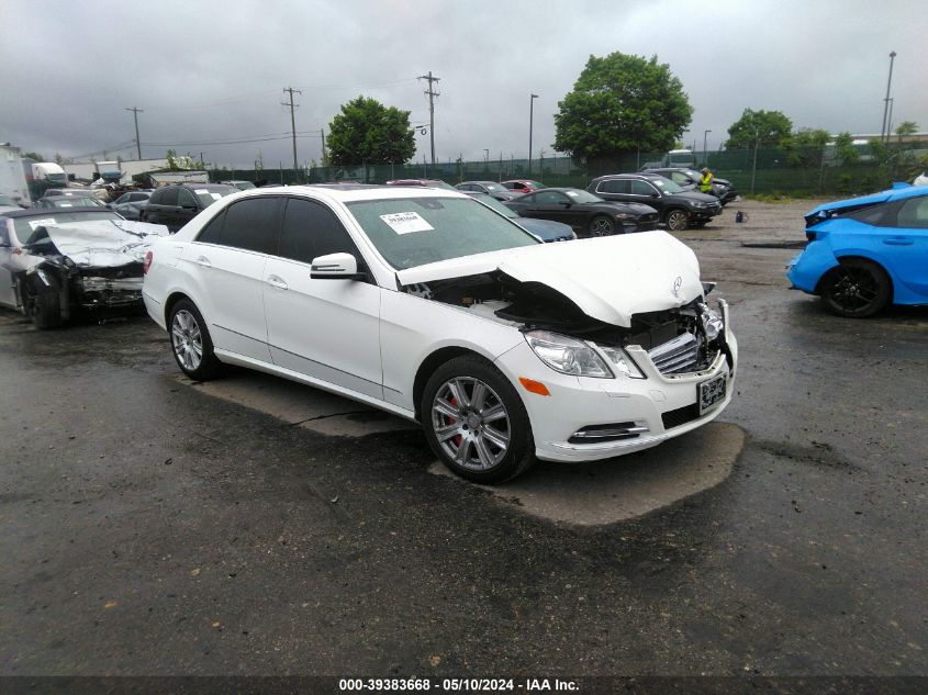 2013 MERCEDES-BENZ E 350 4MATIC