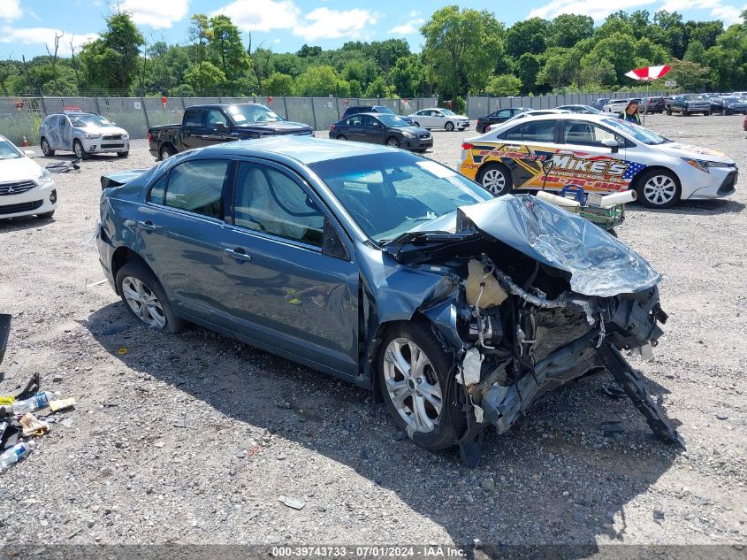 2012 FORD FUSION SE