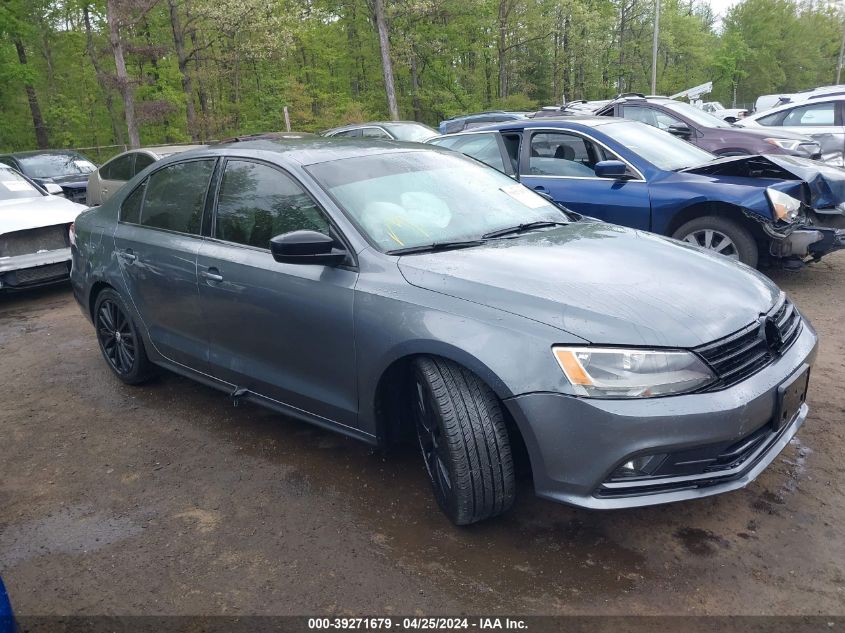 2015 VOLKSWAGEN JETTA 1.8T SPORT