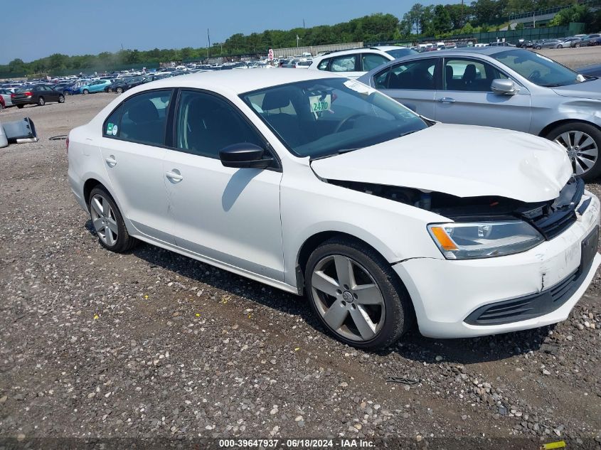 2011 VOLKSWAGEN JETTA 2.0L S