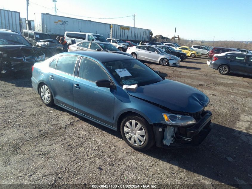 2015 VOLKSWAGEN JETTA 2.0L S