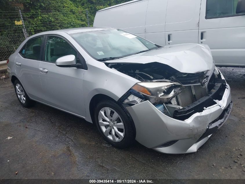 2015 TOYOTA COROLLA LE