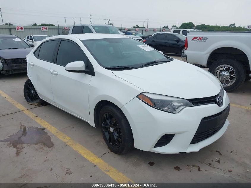 2016 TOYOTA COROLLA L