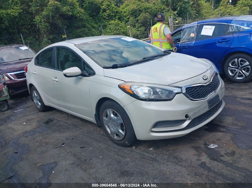 2015 KIA FORTE LX