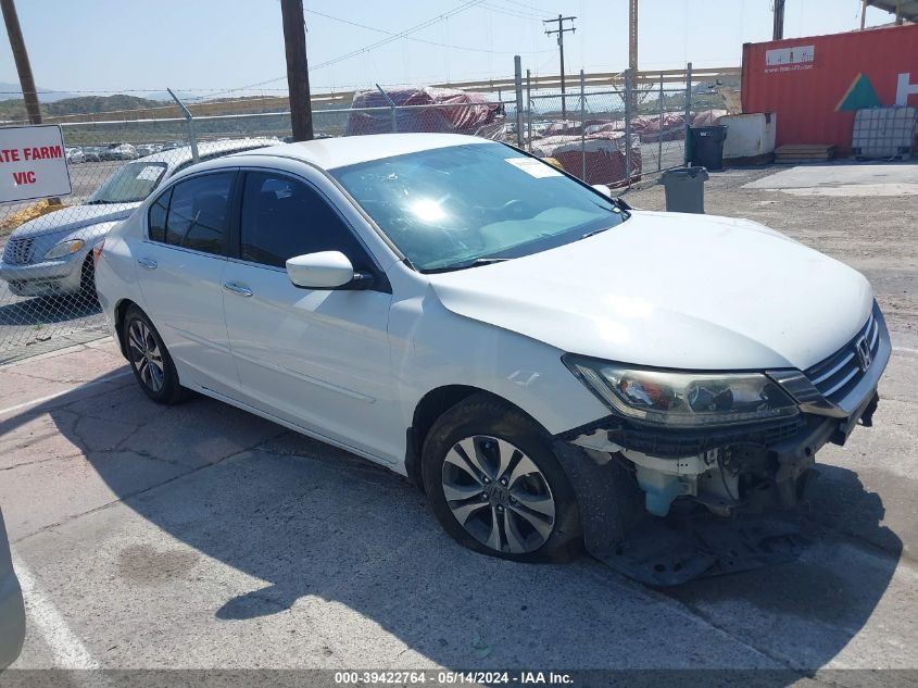 2014 HONDA ACCORD LX