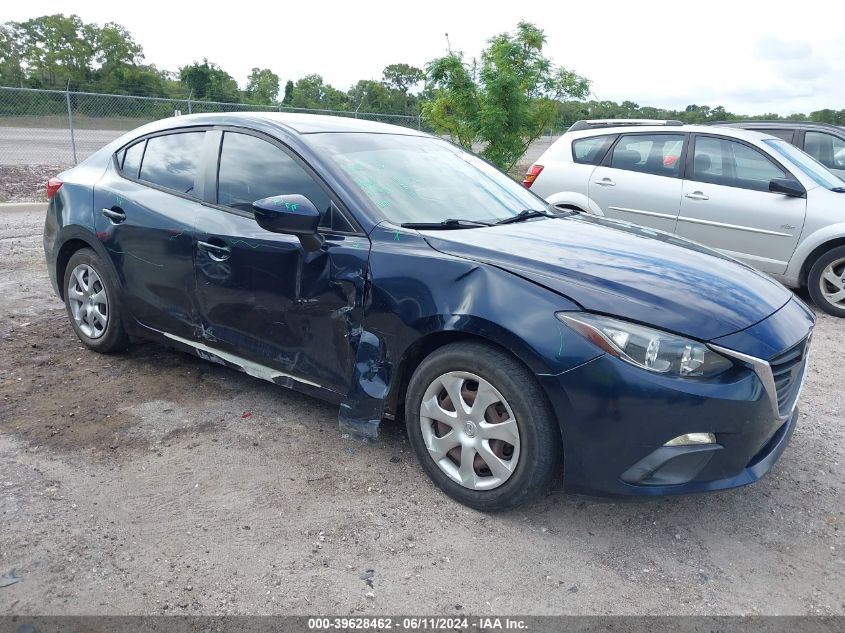 2016 MAZDA MAZDA3 I SPORT