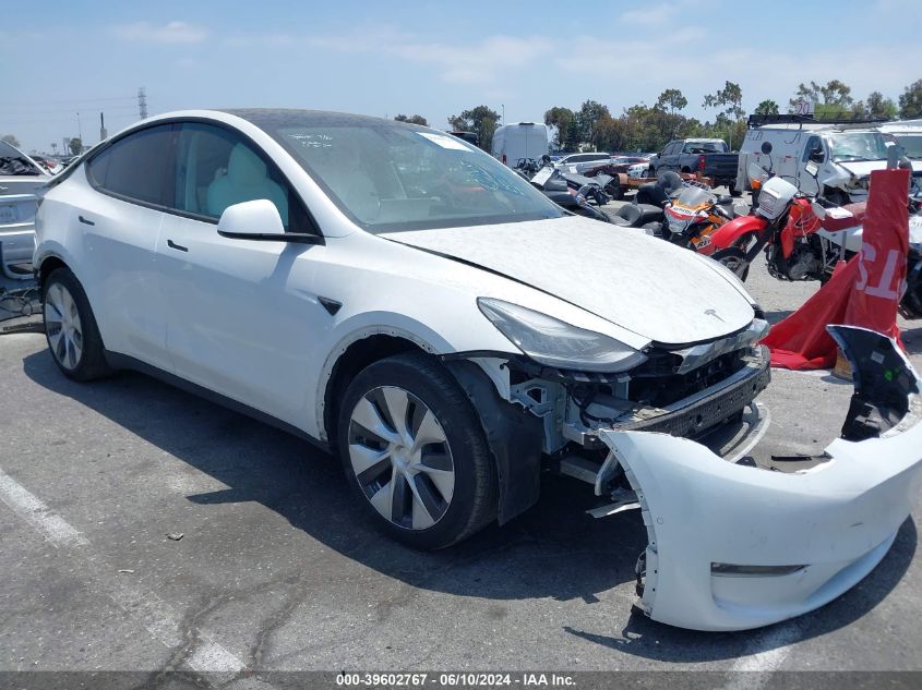 2021 TESLA MODEL Y LONG RANGE DUAL MOTOR ALL-WHEEL DRIVE