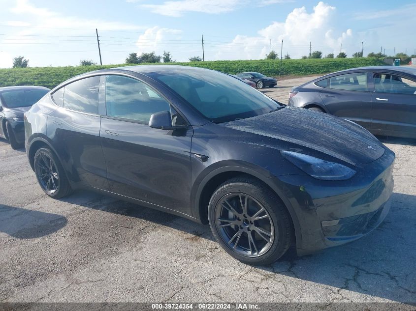 2024 TESLA MODEL Y LONG RANGE/RWD