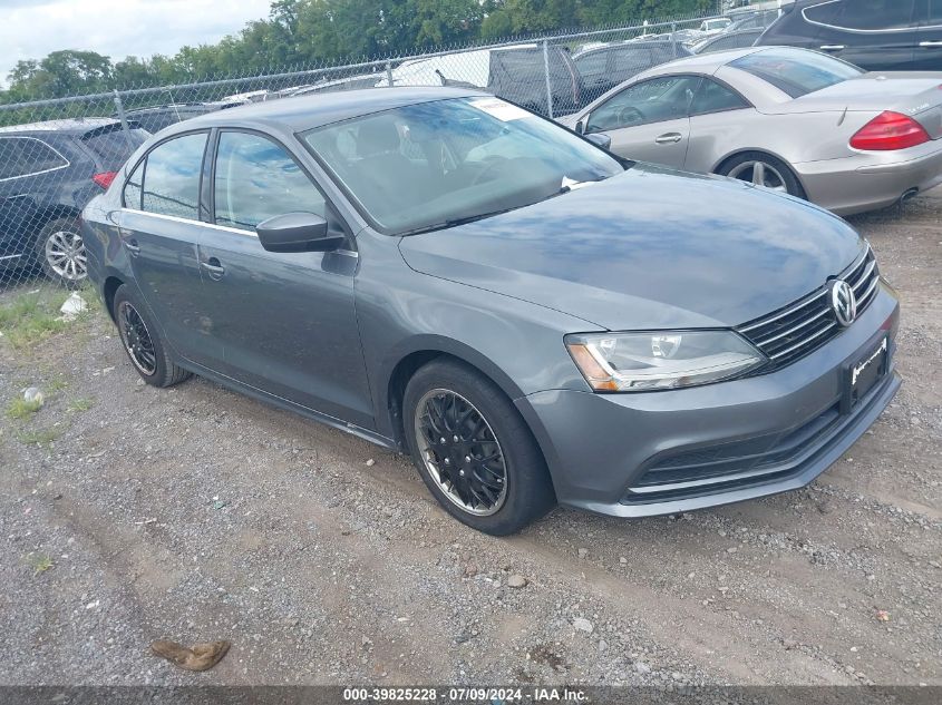 2017 VOLKSWAGEN JETTA 1.4T S