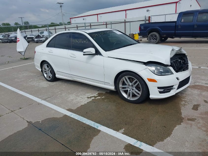 2013 MERCEDES-BENZ C 300 LUXURY 4MATIC/SPORT 4MATIC