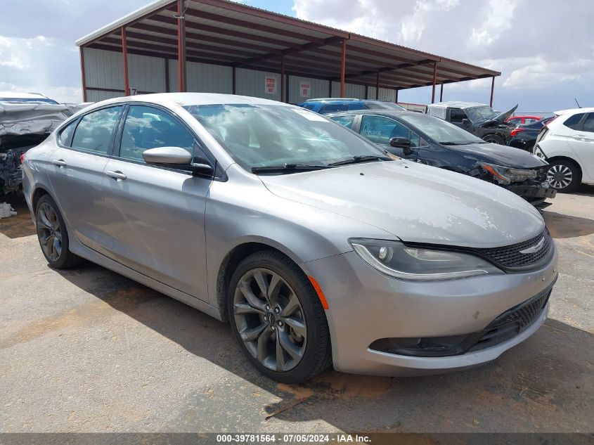 2015 CHRYSLER 200 S