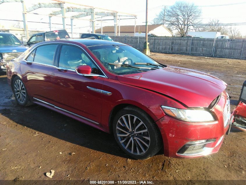 2017 LINCOLN CONTINENTAL SELECT