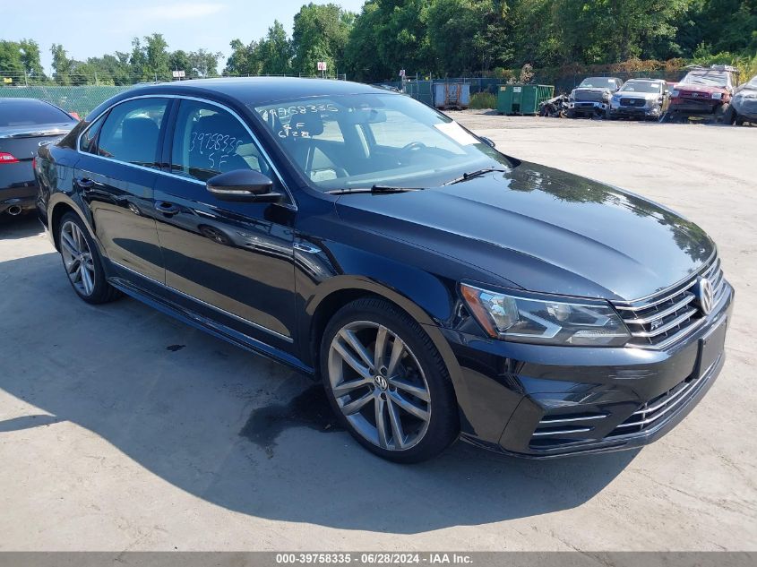 2017 VOLKSWAGEN PASSAT 1.8T R-LINE