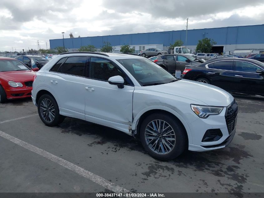 2023 AUDI Q3 PREMIUM 40 TFSI QUATTRO TIPTRONIC