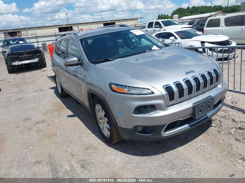 2017 JEEP CHEROKEE LIMITED 4X4