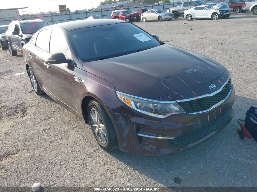 2016 KIA OPTIMA LX