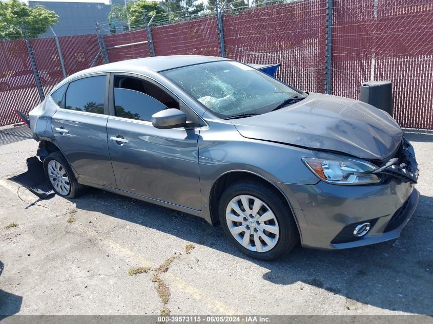 2016 NISSAN SENTRA S