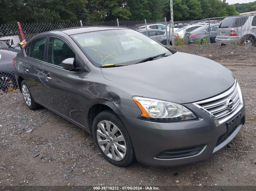 2015 NISSAN SENTRA S/SV/SR/SL