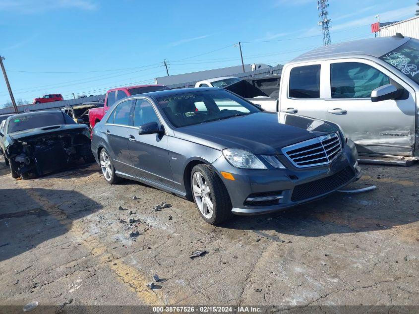 2012 MERCEDES-BENZ E 350 4MATIC