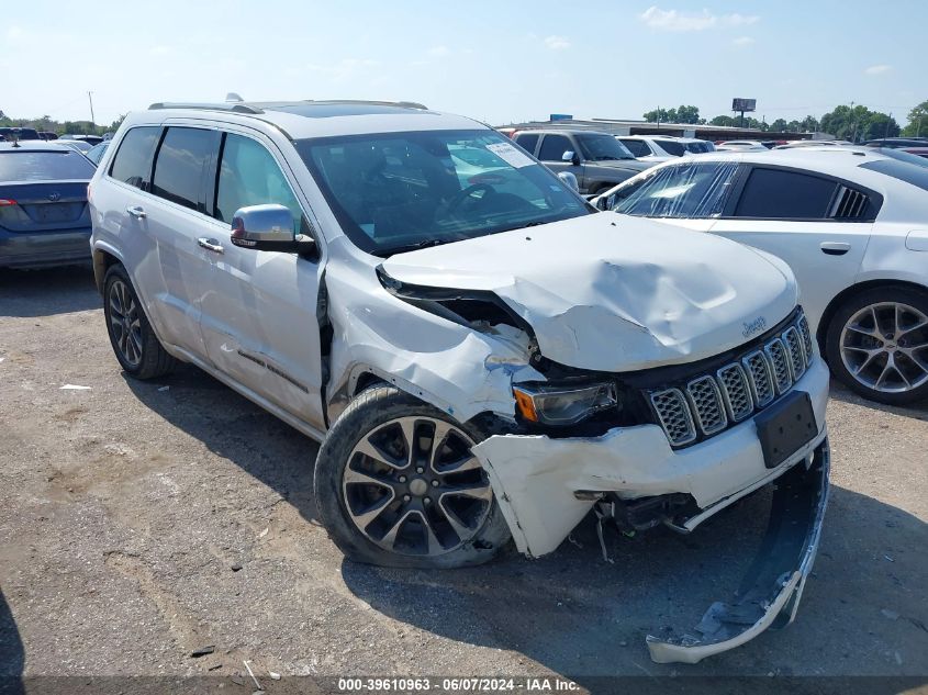 2018 JEEP GRAND CHEROKEE OVERLAND 4X2