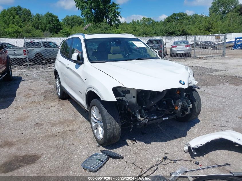 2017 BMW X3 XDRIVE28I